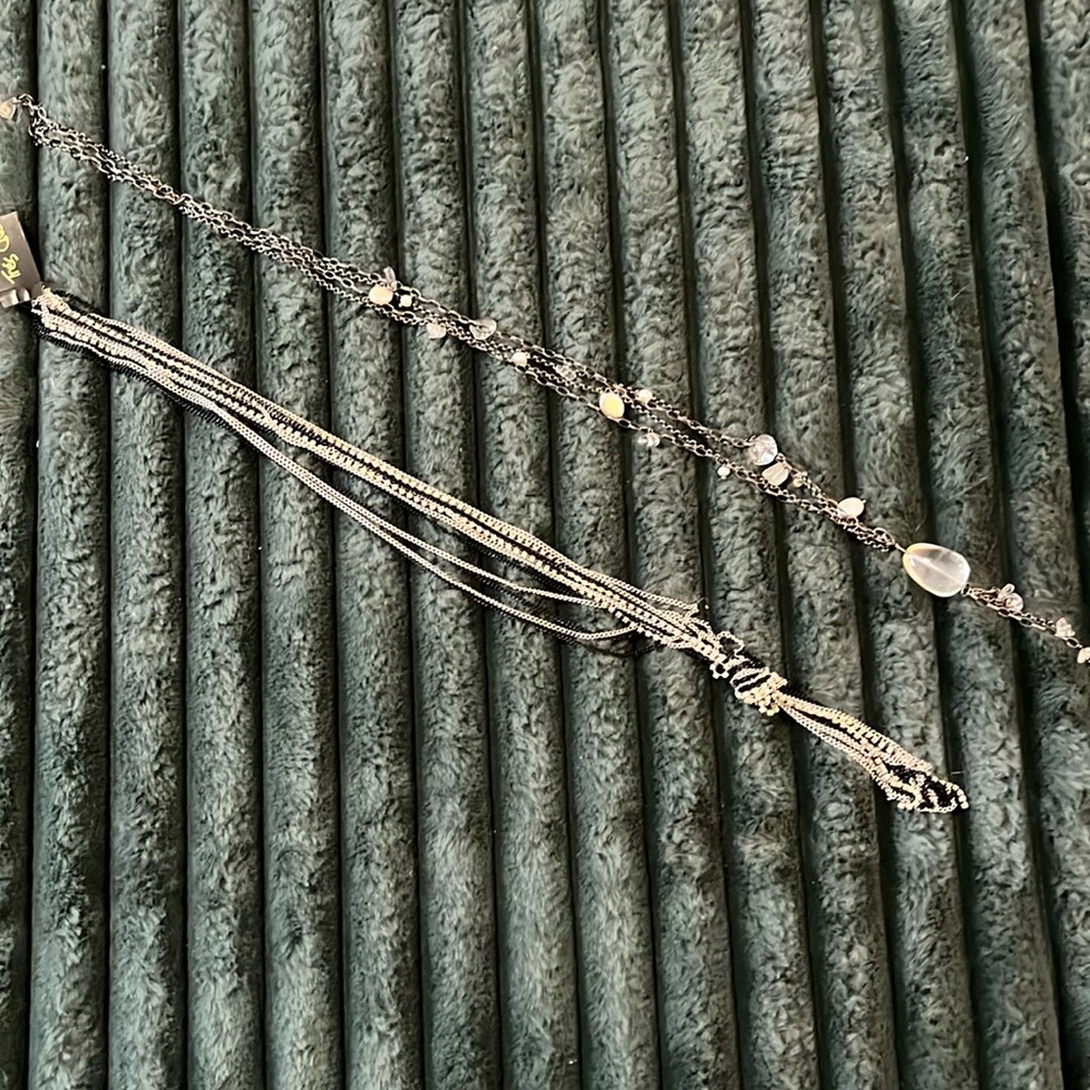 Necklaces - Lot of (2) - one is 12” long, one is 16” long.